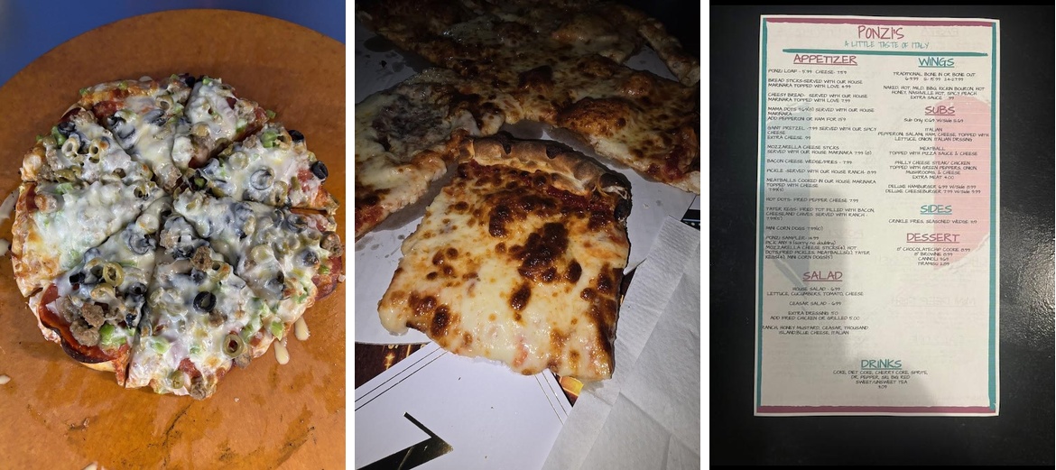 Ponzi's Menu